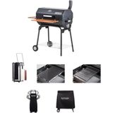 TeknoKapsül Rehome Guruss CG075 Kömürlü Barbekü Mangal Tam Set