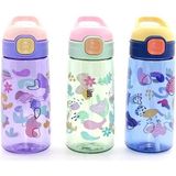TeknoKapsül Renkli Pipetli Suluk 600 ml