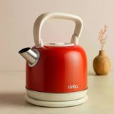 TeknoKapsül Retro Çelik Elektrikli Kettle 2.2 L 1800W BZ-F3CE333A75AD5765FE