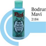 TeknoKapsül Rich Multi Surface 2184 Bodrum Mavi Akrilik Boya 120 cc