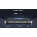 TeknoKapsül Ruijie Reyee RG-NBS3100-48GT4SFP-P 48 Port Gigabit Poe, 370W, 4port Sfp, L2 Yönetilebilir Switch