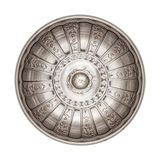 TeknoKapsül Sac Metal Dekoratif Banyo Kasesi (Gümüş Rengi)