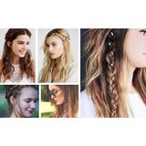 TeknoKapsül Saç Piercingi - Saç Yüzüğü - Gold