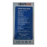 TeknoKapsül Safegaz Doğalgaz Lpg Alarm Cihazı, Ce Belgeli Gazmer Onaylı, Selenoid Vana Uyumlu