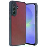TeknoKapsül Samsung Galaxy A35 5G Uyumlu Kılıf Aras Deri Kapak - Bordo BZ-8683140836979