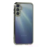 TeknoKapsül Samsung Galaxy A35 5G Uyumlu Kılıf Lensli Silikon - Gümüş BZ-8683140691448