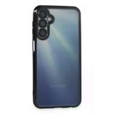 TeknoKapsül Samsung Galaxy A35 5G Uyumlu Kılıf Lensli Silikon - Siyah BZ-8683140691400