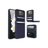 TeknoKapsül Samsung Galaxy Z Flip 4 Kılıf Belt Flip Kapak - Lacivert BZ-8683140519889
