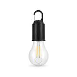 TeknoKapsül Şarjlı Kamp Ampulü USB Type-C Girişli Asılabilir LED Ampul 3 Modlu Işık Gün Işığı Kamp Lambası Taşınabilir Acil Durum Işığı Kancalı Ampul Outdoor Kamp Aydınlatma