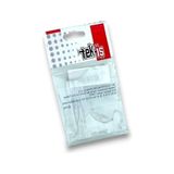 TeknoKapsül Şeffaf Pleksi Ayağı No:0 – 6x6 cm Tabak, Tablo, Fotoğraf Standı