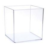 TeknoKapsül Seramik Betta Kabı 8 Lt. 20X20X20 Cm. Beta Fanusu Karides