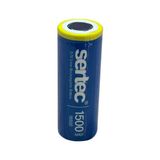 TeknoKapsül Sertec 3.7V Li-Ion 18500 1500 Mah 1c Şarjlı Pil