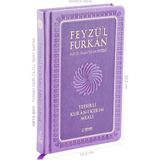 TeknoKapsül Server Yayınları Feyzü'l Furkan Tefsirli Kur'an-I Kerim Meali (Orta Boy-Sadece Meal-Ciltli) Lila