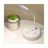 TeknoKapsül Sesle 3 Renk Işık Modlu Akrobat USB LED Kitap Okuma Işığı, USB Gece Işığı Lambası, 20 Led,