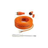 TeknoKapsül Seyyar 50 Metre Uzatma Kablosu Ttr Cca Telli 3x2.5 mm Elektrik Kablo Kontrol Kalem Dişi Erkek Fiş