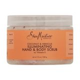 TeknoKapsül Shea Moisture Aydınlatıcı El Vücut Fırçaları Donuk Cilt Hindistan Cevizi Ebegümeci Zalimsiz C