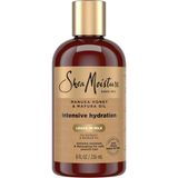 TeknoKapsül Shea Moısture Hidrasyon Saç Sütü Kuru Saçlar Için Manuka Bal ve Mafura Yağı, Nemlendirici ve Tarz Saçlar Için 8 Oz - Açık Kahverengi