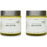 TeknoKapsül Shea Yağı Soğuk Sıkım Ham Işlenmemiş 1. Sınıf KALITE%100 Raw Virgin Shea Butter 100 gr 2 Adet - Beyaz - Gri
