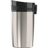 TeknoKapsül Sigg Miracle Brushed Termos Kupa (0,27 L), Zararlı Madde Içermeyen ve Yalıtımlı Kahve Kupası, Sızdırmaz Kahve Kupası, Paslanmaz Çelik Bardak, 1 Adet (Tekli Paket)