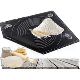 TeknoKapsül Silikon Çok Amaçlı Geniş Hamur Matı Hamur Açma Matı 40*50 cm - 40 x 50 cm