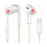 TeknoKapsül Silikon Kablolu Type C Kulaklık Tüm Typec Çıkışlı Cihazlara Uyumlu Tak Çalıştır Tak Kullan Bluetooth Gerekmez Mükemel Ses Bass Tiz Mikrofon Aaa Kalite !!! TC21 Beyaz - -- - Option-1