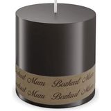 TeknoKapsül Simagift Simagift Bozkurt Mum Silindir Mum 7cm Çap x 7cm Boy Dev Mum 7 Cmx 7cm Silindir Mum 7x7 cm Siyah - 7 x 7 cm