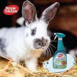 TeknoKapsül Simple Solution Cage & Hutch Cleaner Evcil Hayvan Kulübesi ve Kafesi Temizleyici Koku ve Leke Giderici Ahşap Metal ve Plastik Yüzeyler için 500 ml AMZ-680584652