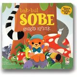 TeknoKapsül Sincap Kitap Bak Bul Sobe Gezgin Ayıcık | Dikkat Geliştiren Eğitici Çocuk Kitabı | 0-3 Yaş