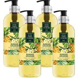 TeknoKapsül Sıvı Sabun Hawaii Ananas 500 ml x 4