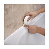 TeknoKapsül Sızdırmaz Derz Bandı 3.2 M Banyo Küvet Mutfak Lavabo Beyaz Su Sızdırmaz Bant Su Geçirmez Kenar Band