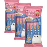 TeknoKapsül Smartheart Krema Ödülü Tavuk ile Keçi Sütü 4X15 gr (3 Paketi)