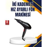 TeknoKapsül Soğuk Üfleme Özellikli 2200W Profesyonel Fön Makinesi
