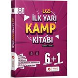 TeknoKapsül Sonuç Yayınları 8. Sınıf Lgs Sayısal Sözel Ilk Yarı Kamp Kitabı