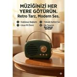TeknoKapsül Sonx Nostaljik Bluetooth - Fm Radyo, USB Bluetooth Kablosuz Hoparlör