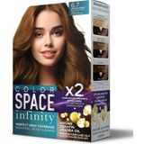 TeknoKapsül Space Infınıty Set Saç Boyası 6.7 Çikolata Kahve
