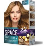 TeknoKapsül Space Infınıty Set Saç Boyası 7.3 Fındık Kabuğu