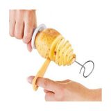 TeknoKapsül Spiral Patates Dilimleyici Aparat Çubukta Patates Cips Yapma