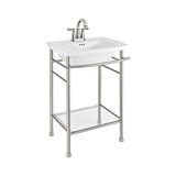 TeknoKapsül Standard 7018201.295 Edgemere 4 Inç 2 Kulplu Banyo Bataryası, Pirinç, Fırçalanmış Nikel