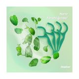 TeknoKapsül Stopever Fresh & Gliss Kürdanlı Diş Ipi 3'lü Paket (150 Adet) | Nane Aromalı | Diş Arası Temizliği, Ağız Hijyeni ve Günlük Kullanım Için Ideal | Plastik Kutulu ve Taşıma Kılıflı Hediyeli