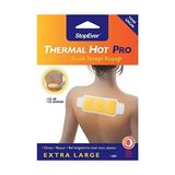TeknoKapsül Stopever Thermal Hot Pro Sıcak Terapi Kuşağı - 6'lı Paket | Bel, Boyun, Omuz Kas Ağrılarına Karşı 8 Saat Etkili Isı Bandı | Hava ile Aktifleşen Doğal Isı | Bel, Boyun, Omuz Için Ekstra Geniş Boyut
