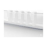 TeknoKapsül Store Çok Amaçlı Buzdolabı Raf Ayırıcı 5’li Set, Şeffaf Plastik Düzenleyici Aparat, Içecek ve Sos Şişesi Organizer - 0 Siyah - Option-1
