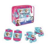 TeknoKapsül Sunman Paten Seti Frozen-2 Dizlik/çantası