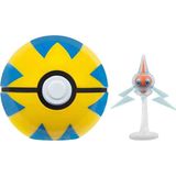 TeknoKapsül Sunman Pokemon Clip 'n' Go Poke Topu ve Figür Seti POK/95057-G - Rotom ve Quick Ball