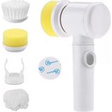 TeknoKapsül Sunup SN-20457 Çok Fonksiyonlu Banyo Mutfak Lavabo Şarjlı Temizlik Fırçası