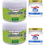 TeknoKapsül Süper Çörek Otu Kremi 2X150 ml Krem +Snow Kitten 2X50 ml Menthol Balm