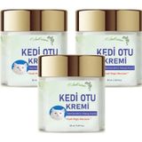 TeknoKapsül Süper Kedi Otu Kremi 50 ml 3 Adet Kafur Ağacı Yağı Içerikli Krem BZ-GU-EYF-25852