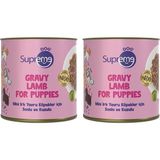 TeknoKapsül Supreme Dog Mini Irk Yavru Köpekler Için Soslu Kuzulu Konserve Mama 200 gr (2 Paketi)