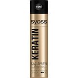 TeknoKapsül Syoss Keratin Saç Spreyi, 400 Ml, Güçlü Tutuş