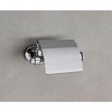 TeknoKapsül System Ezel Kapaklı Tuvalet Kağıtlığı Krom Renk 85X90X158 mm