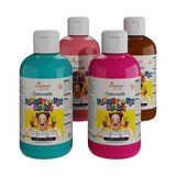TeknoKapsül Tamamlayıcı Renkler Parmak Boyası 4'lü Set 4X250 gr